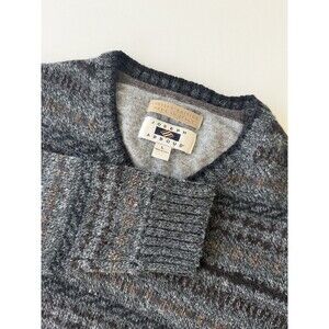 Men Vintage Wool Blend JOSEPH ABBOUD Sweater Size L limited edition made italy